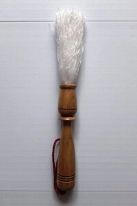 Кропило дерев'яне, келійне, синтетичний ворс (17-19 см.)