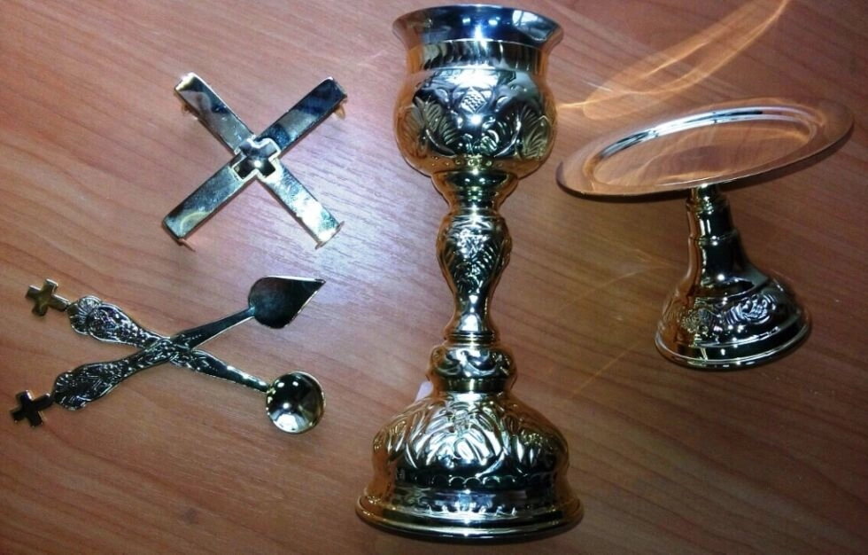 Євхаристійний набір з приладдям. 0,125 мл. — мініатюра 2