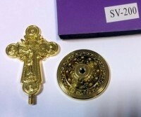 Хрест металевий в подарунковій упаковці — фото 1