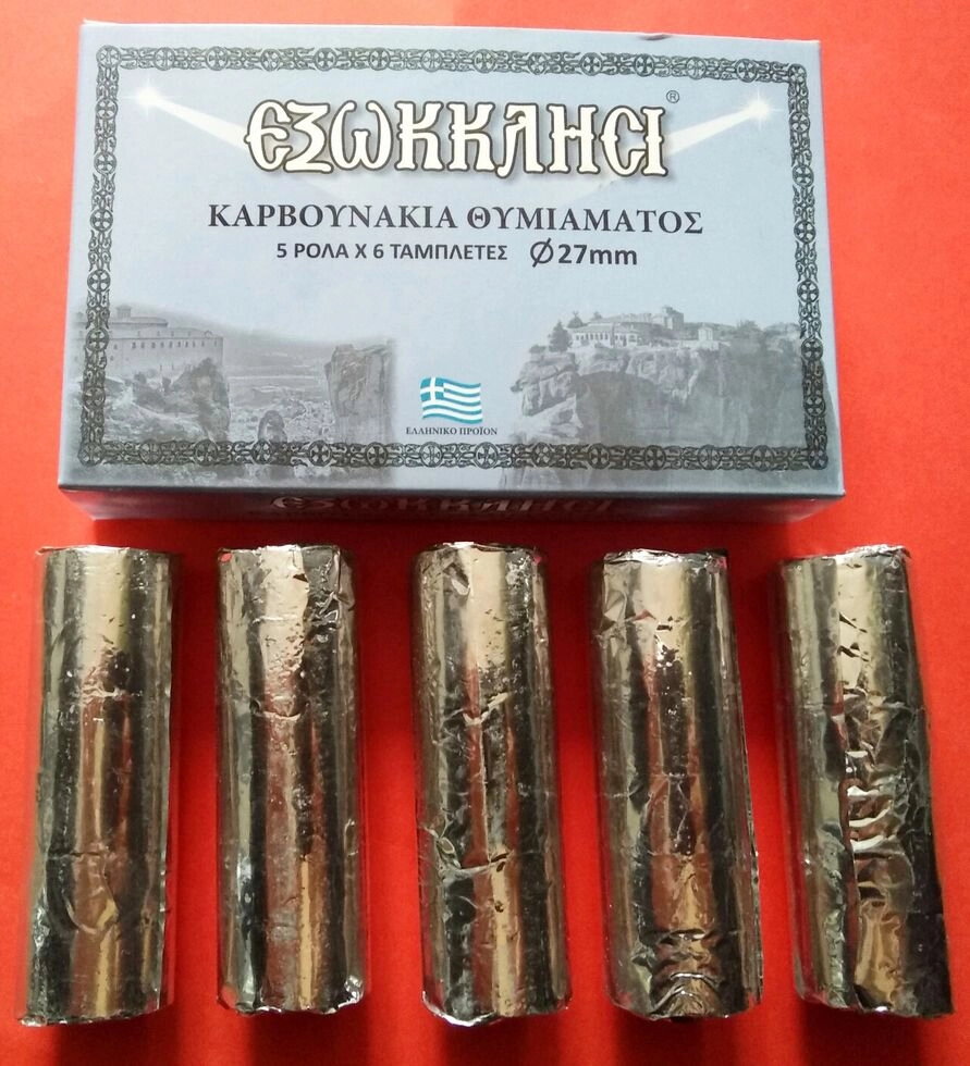 Вугілля 27 мм. легкозаймистий. оригінал — фото 1