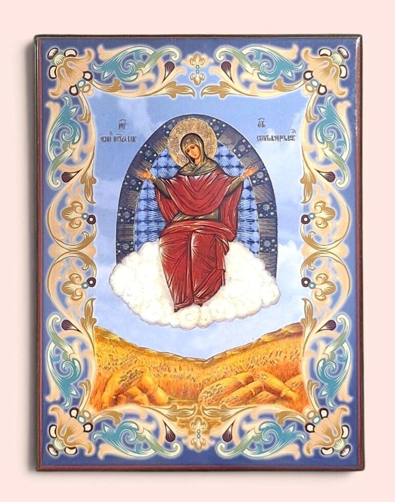 Ікона на дошці, «Спорителька хлібів». — фото 1