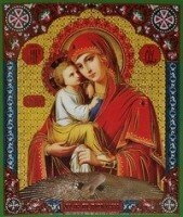 Ікона поліграфічна "Почаївська" — фото 1
