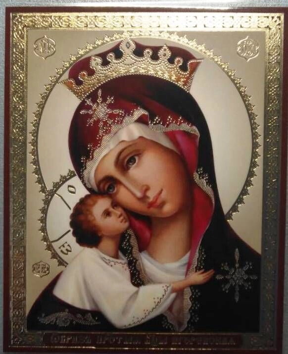 Ікона ламінована "Ігорівська", подвійне тиснення — фото 1