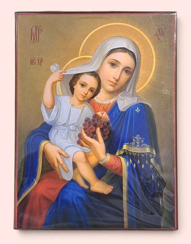 Ікона на дошці, «Покриваюча». — фото 1