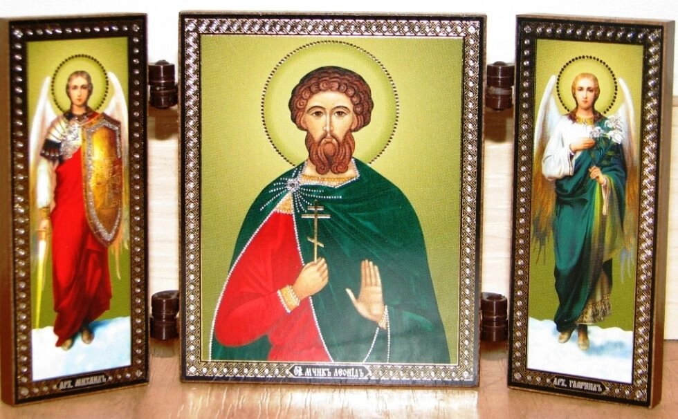 Складення дерев'яне Леонід з архх. Михайлом і Гавриїлом — фото 1