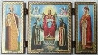 Складення дерев'яне Києво-Печерська з свв. Володимиром і Ольгою — фото 1