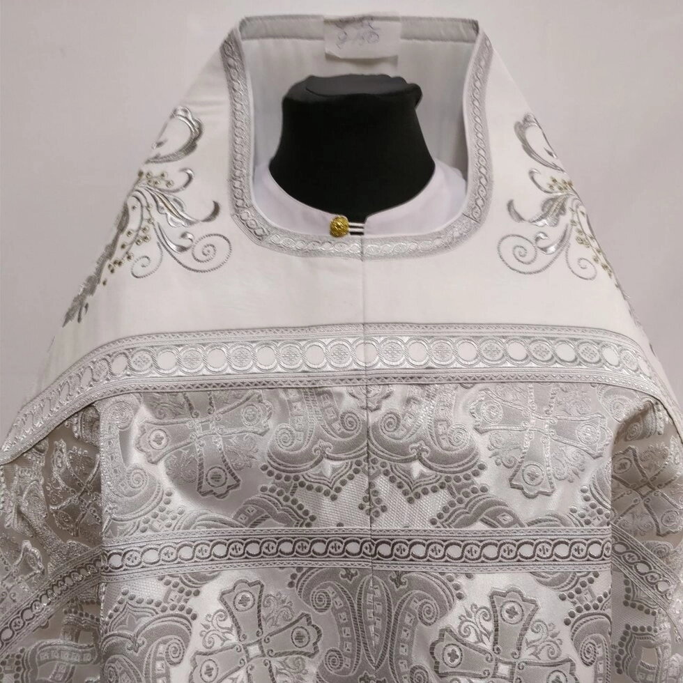 Облачення біле з вишитим верхом, 150/52, з покрівцями — мініатюра 7