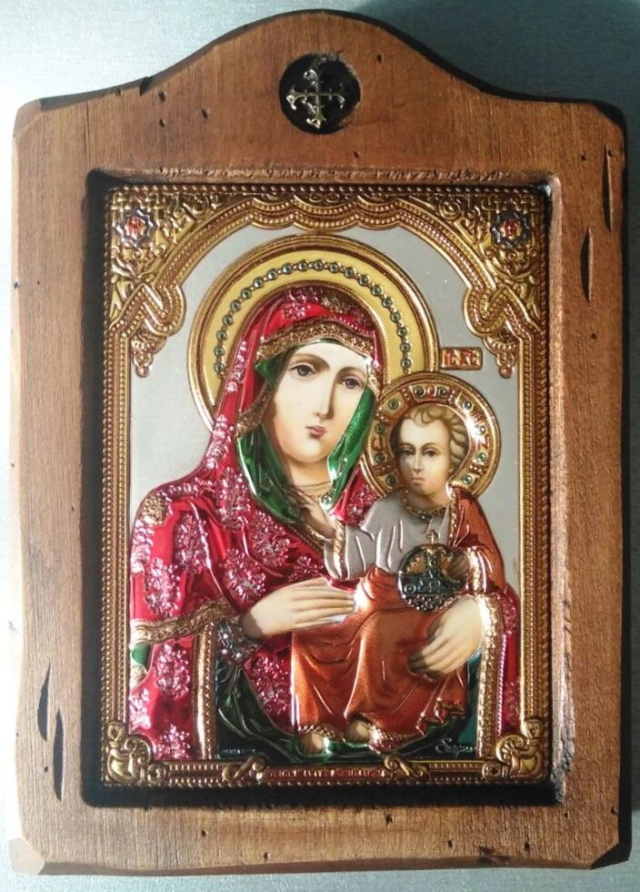 Ікона "Єрусалимська", кольорова — фото 1