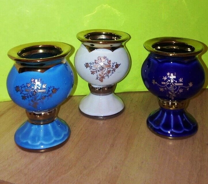 Лампада настільна малий «Кубок», кольори в асортименті — фото 1