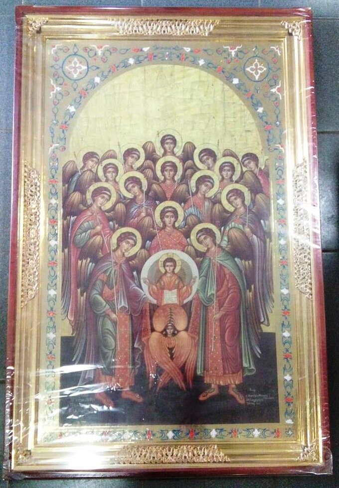 Ікона храмова "Собор Архангела Михайла", 73х114 — фото 1