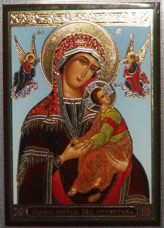 Ікона ламінована "Страсна", подвійне тиснення — фото 1