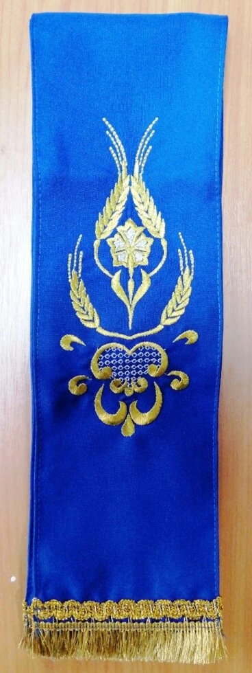 Закладка вишита в богослужбові книги з Хрестом — фото 1