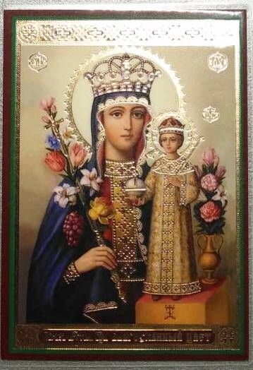 Ікона ламінована "Благоуханний Колір", подвійне тиснення — фото 1