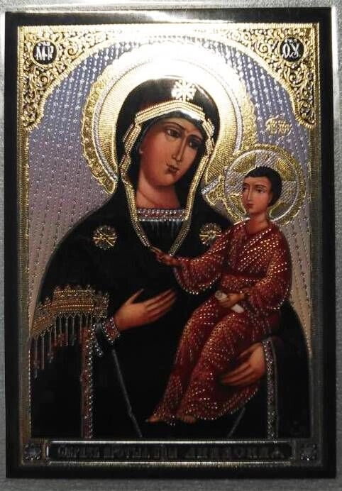 Ікона ламінована "Ліддська", подвійне тиснення — фото 1