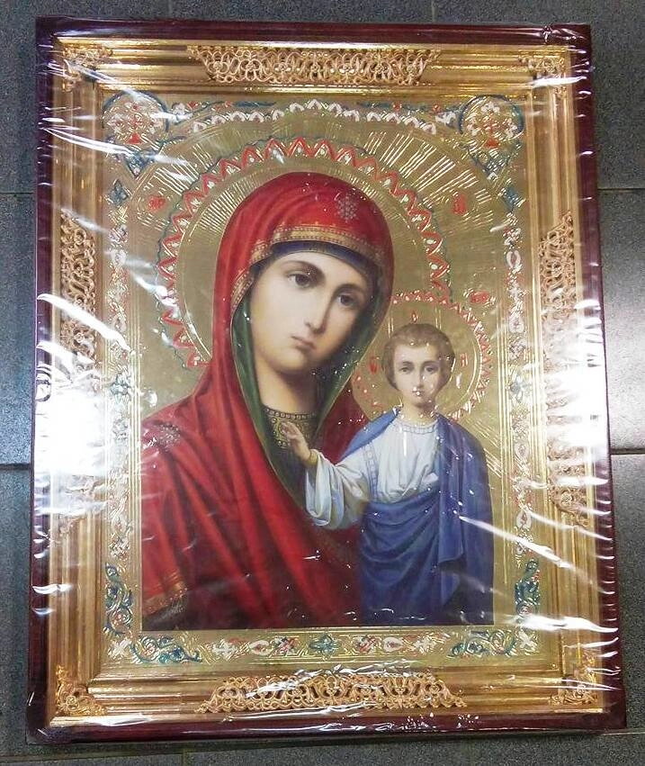 Ікона Храмова "Казанська" 68х82 — фото 1