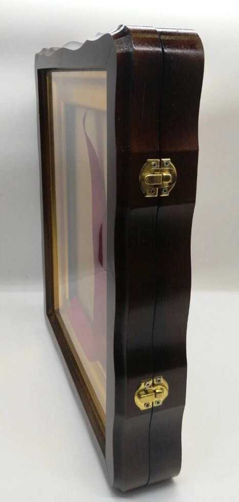Кіот фігурний під двонадесяті свята 33х40 см. — мініатюра 2