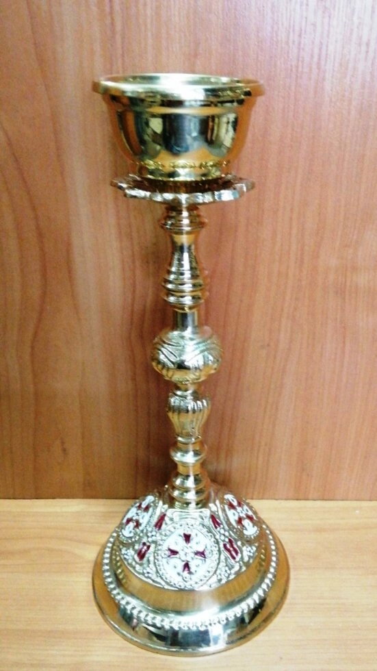 Лампада лита з емаллю — фото 1