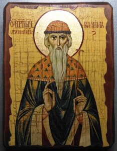 Ікона на дереві "під старовину" "Вадим" 13х17