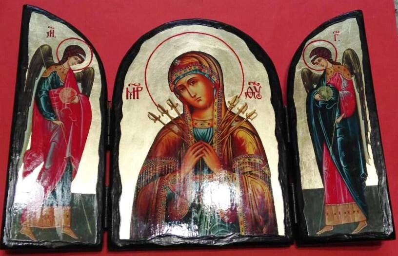 Складення дерев'яне Синайський потрійний, "Пом'якшення злих сердець", в подарунковій упаковці, 17х23 — фото 1