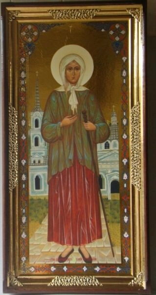 Ікона Храмова "Ксенія Блаженна", 56х114 — фото 1