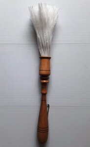 Кропило дерев'яне, келійне, натуральний ворс (35-37 см.)