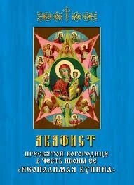 Акафіст Божій Матері «Неопалима Купина» — фото 1