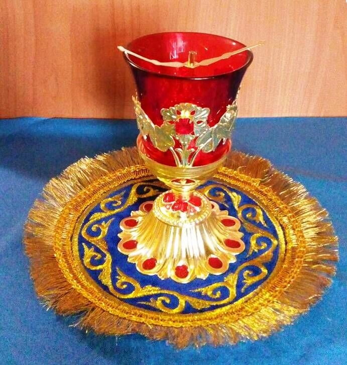 Серветка кругла під лампаду / підсвічник / на чашу — мініатюра 2