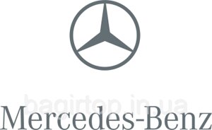 Вінілова наклейка на авто - Mercedes Benz logo розмір 20 см