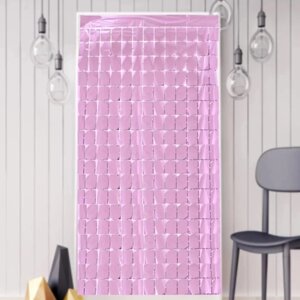 Рожевий дощик для фотозони кубиками - висота 2 метра, ширина 1 метр
