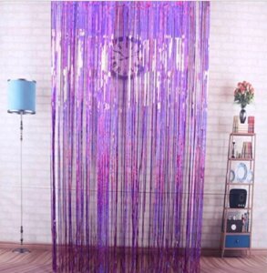 Завіса фольги для фотографій фіолетових зон - висота 2,45 метра, ширина 92 см