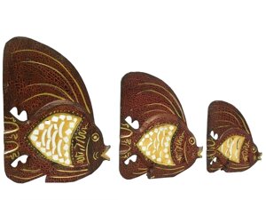 Набір тонких риб з дзеркалом, 3 кольори (р-116, р-117, р-118)