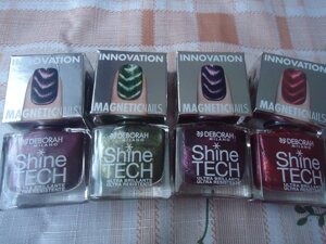 Deborah швидковисихаючий лак для нігтів Shine Tech 3 кольори