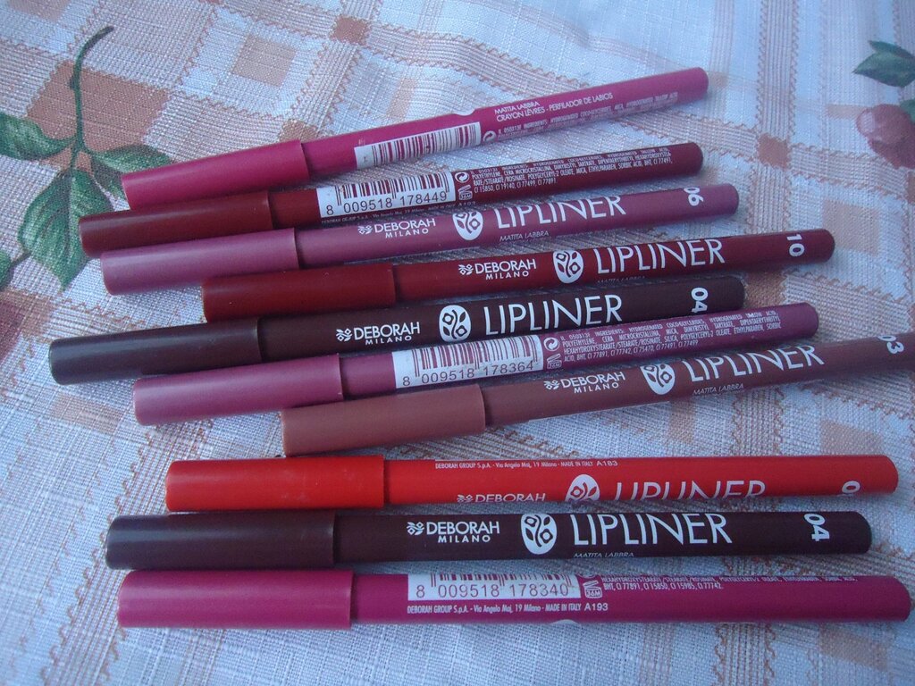 Deborah Lip Liner олівець для губ 6 кольорів від компанії Chaban Olha - фото 1