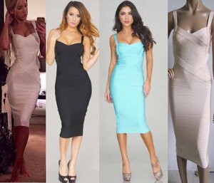 Під замовлення! Herve Leger бандажное плаття 6 кольорів