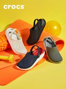 Під замовлення! Чоловічі туфлі Crocs LiteRide повсякденна пляжне взуття Жіночі сандалі і тапочки