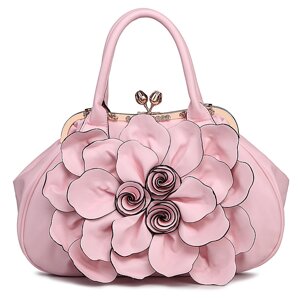 Под заказ! Женская сумка мода роза цветок с ручкой 6 цветов