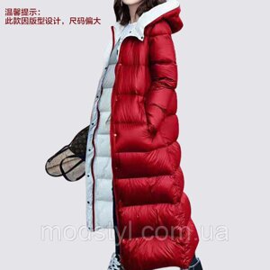 Під замовлення! зимовий пуховик жіночий модний, вільне пальто великого розміру 3 кол