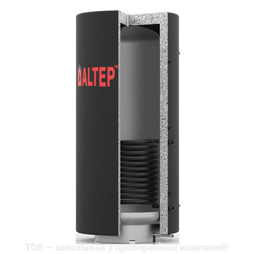 Буферна ємність, теплоакумулятор ALTEP ТА1н 1000 нержавіюча сталь від компанії ТОВ - замовляй у перевірених компаній! - фото 1