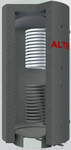 Буферна ємність, теплоакумулятор ALTEP ТА2 1000 нержавіюча сталь від компанії ТОВ - замовляй у перевірених компаній! - фото 1