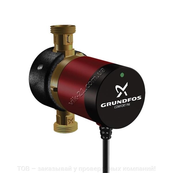 Циркуляційний насос Grundfos COMFORT 15-14 BX PM (97916772) від компанії ТОВ - замовляй у перевірених компаній! - фото 1