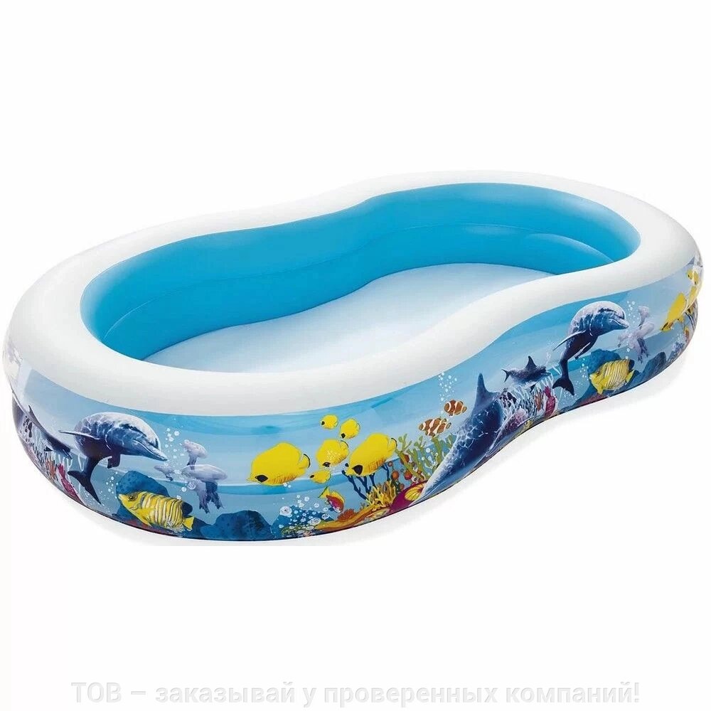 Дитячий надувний басейн Bestway 54118 (262х157х46 см) від компанії ТОВ - замовляй у перевірених компаній! - фото 1