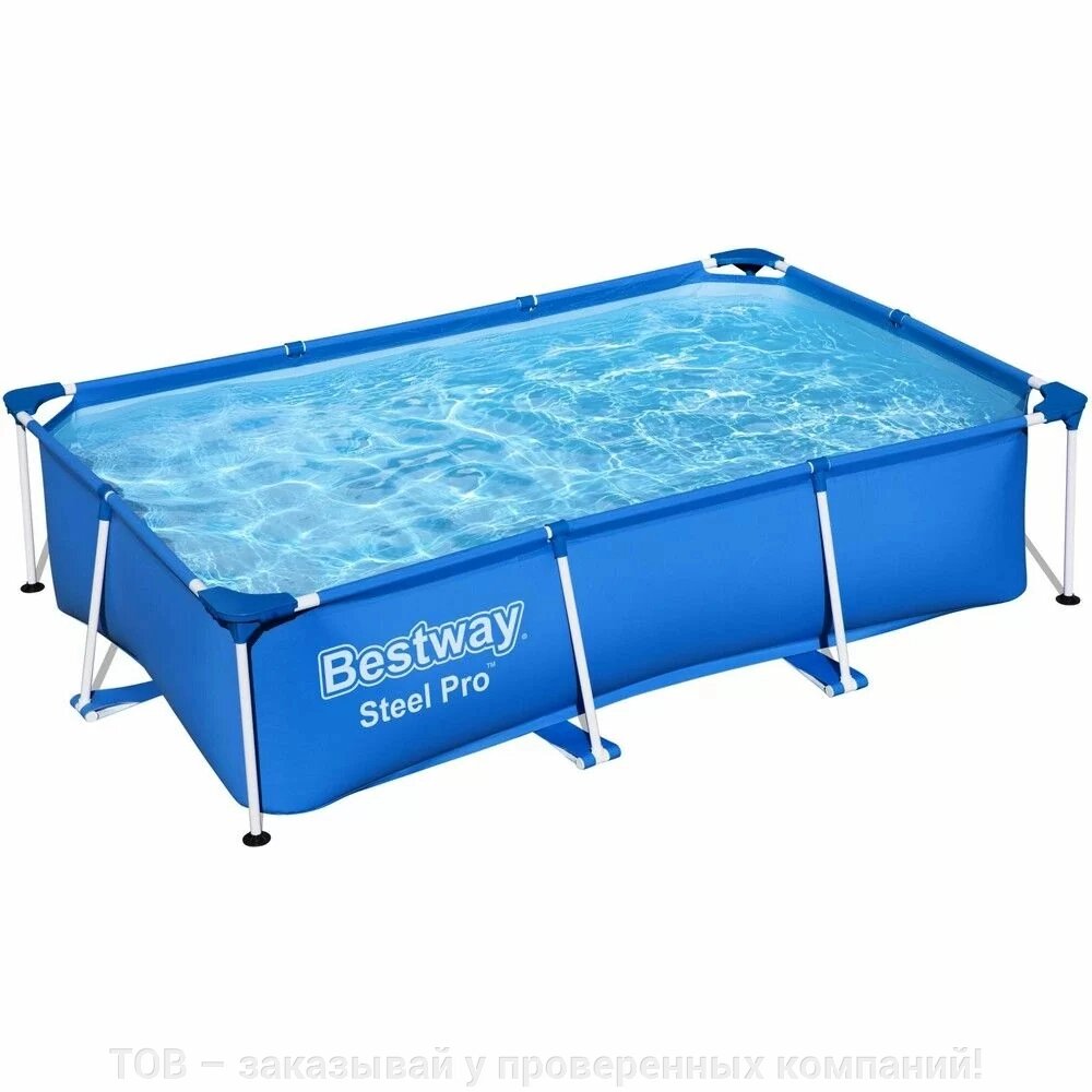 Каркасний басейн Bestway 56403 (259х170х61 см) від компанії ТОВ - замовляй у перевірених компаній! - фото 1