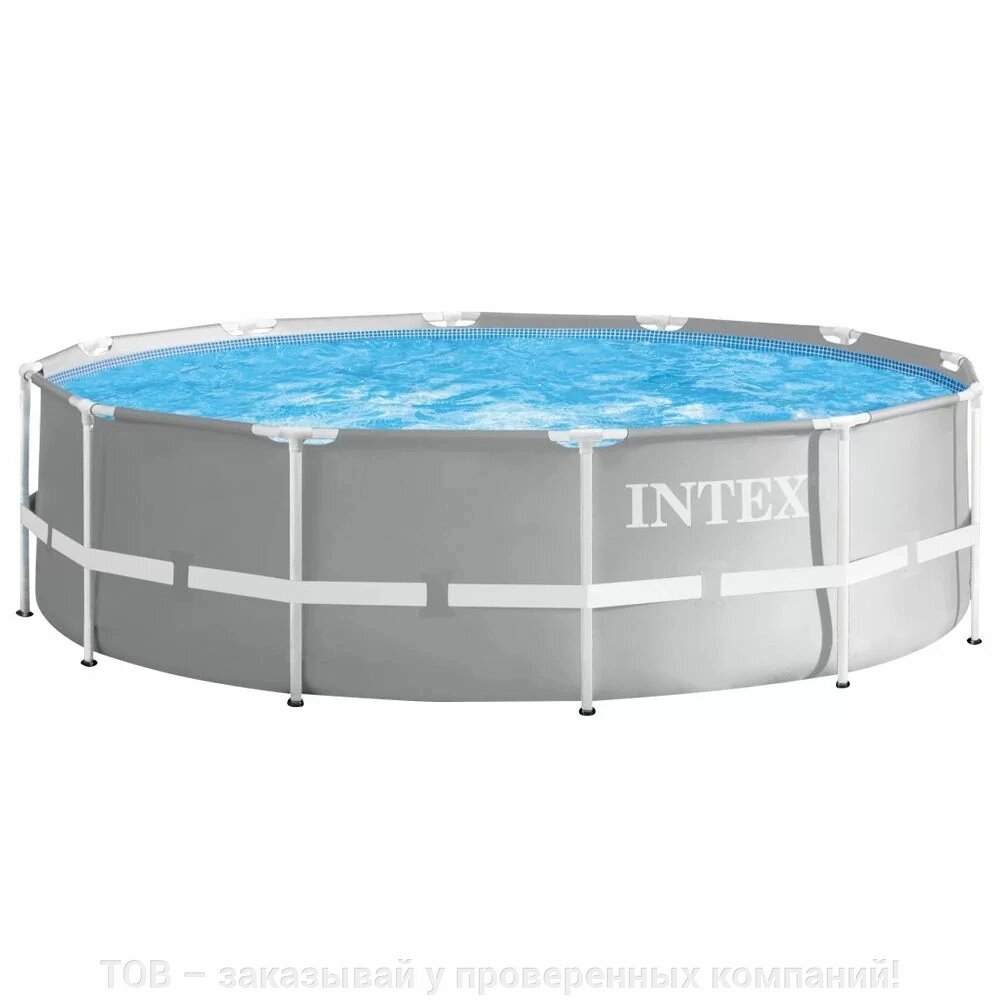 Каркасний басейн Intex 26716 Premium (366х99 см) з картриджним фільтром та драбиною від компанії ТОВ - замовляй у перевірених компаній! - фото 1