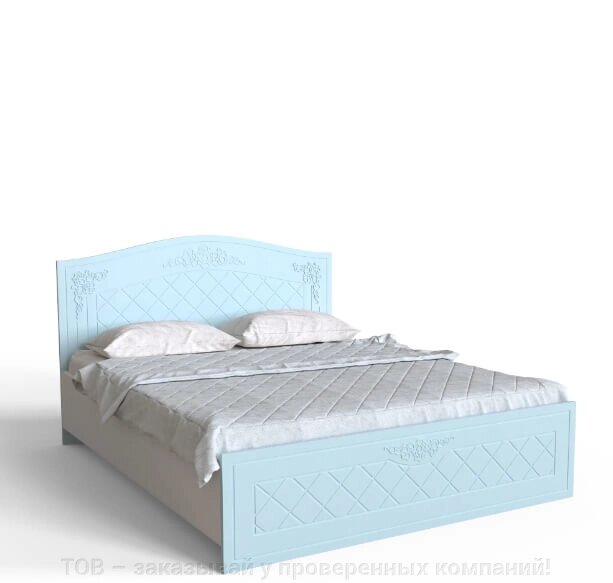 Ліжко Amelie 1600*2000 Блакитна лагуна від компанії ТОВ - замовляй у перевірених компаній! - фото 1