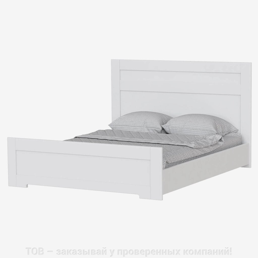 Ліжко Light 1600*2000 Білий від компанії ТОВ - замовляй у перевірених компаній! - фото 1