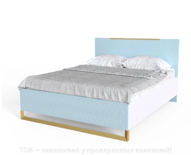 Ліжко Swan 1600*2000 Блакитна лагуна від компанії ТОВ - замовляй у перевірених компаній! - фото 1