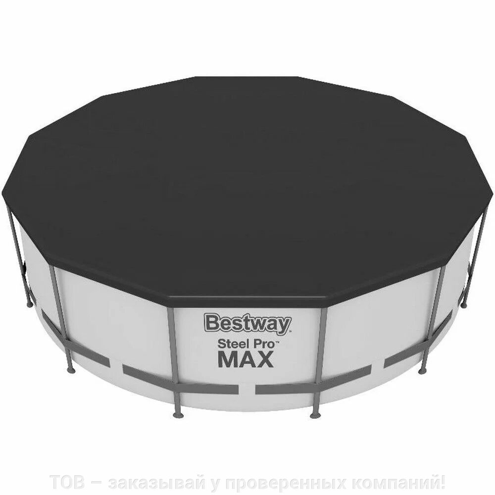 Накриття на басейн Bestway 58037 (d 370 см) від компанії ТОВ - замовляй у перевірених компаній! - фото 1