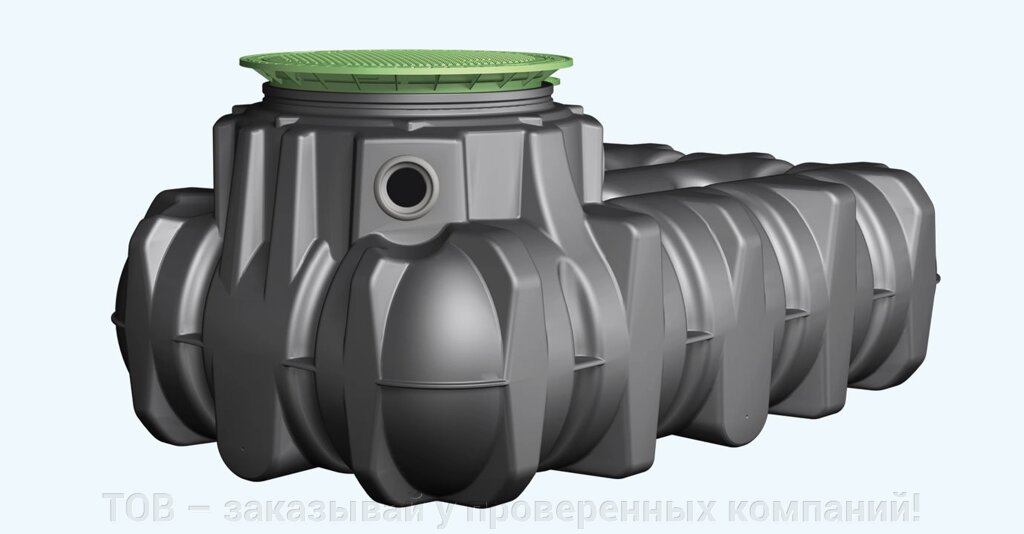 Плоский підземний бак Platin 1500 літрів від компанії ТОВ - замовляй у перевірених компаній! - фото 1