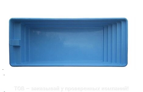Скловолоконний басейн Покровський-2 8,21 х 3,25 х 1,5 (Економ) від компанії ТОВ - замовляй у перевірених компаній! - фото 1
