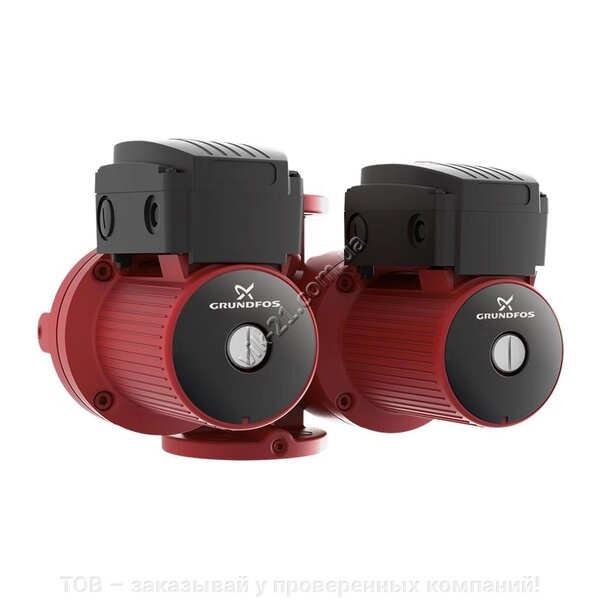 Здвоєний циркуляц. насос Grundfos UPSD 32-60 F 1x230V PN6/10 з реле (96401783) від компанії ТОВ - замовляй у перевірених компаній! - фото 1